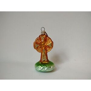 Christopher Radko Christmas ornament St Patrick's Day Celtic Cross